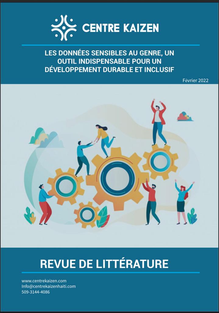 LES DONNÉES SENSIBLES AU GENRE, UN OUTIL INDISPENSABLE POUR UN DÉVELOPPEMENT DURABLE ET INCLUSIF